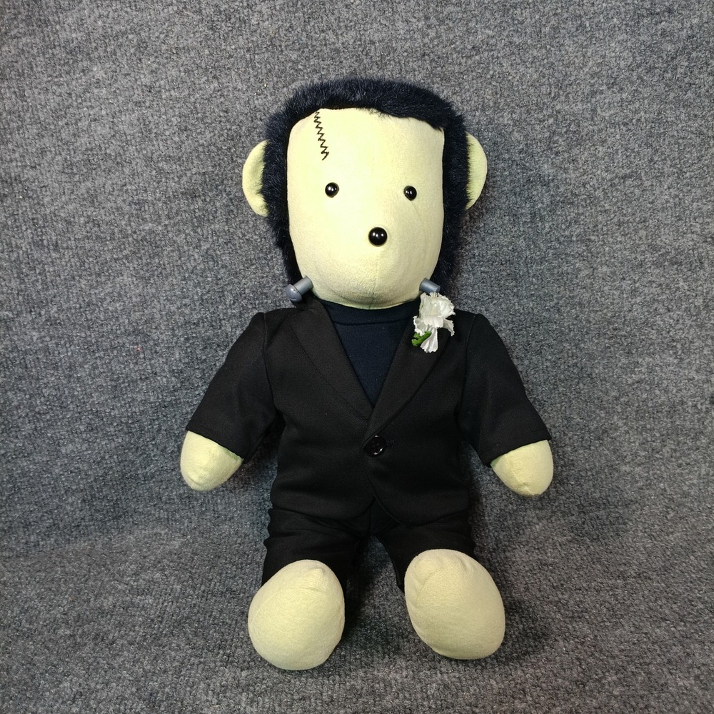 North American Bear Co Frankenbear Plush Bear Frankenstein Halloween Gothic